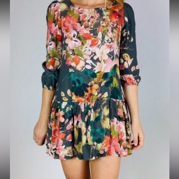 Anthropologie Meadow Rue Minutiae Floral Tunic - Picture 11 of 14